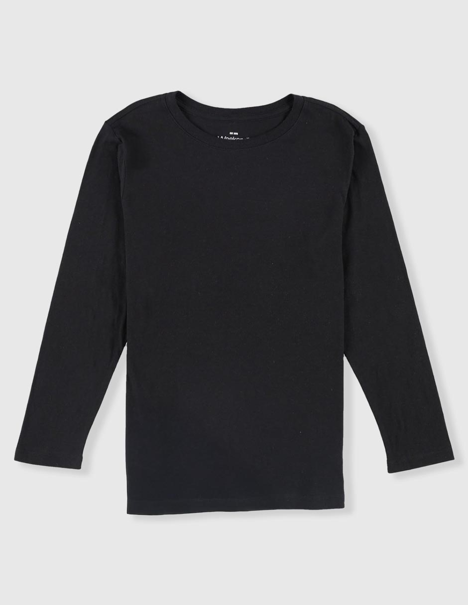 Playera manga larga para niño Playera manga larga para niño