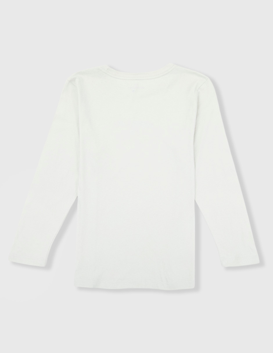Playera manga larga para niño 2