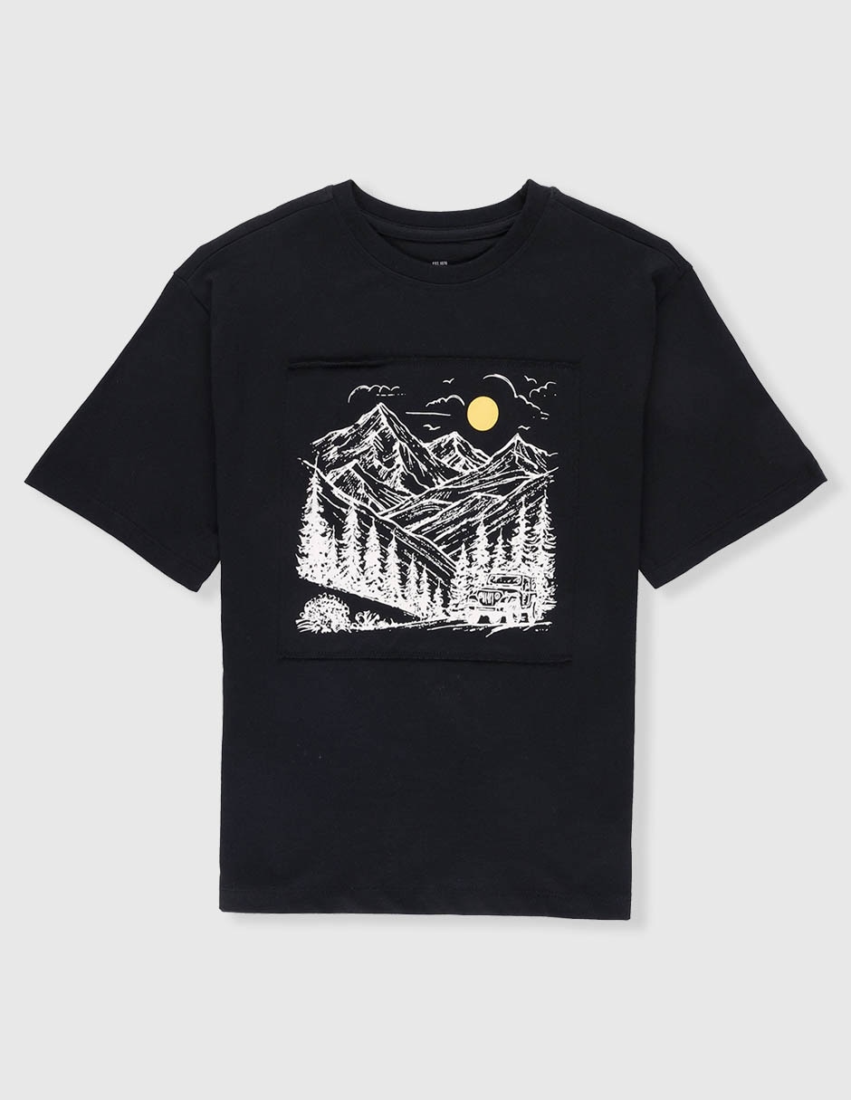 Playera manga corta para niño Playera manga corta para niño