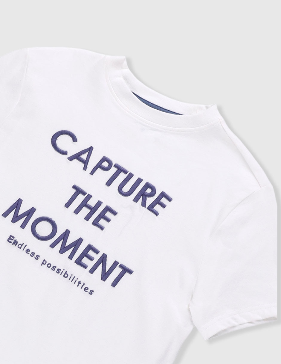 Playera manga corta para niño 3