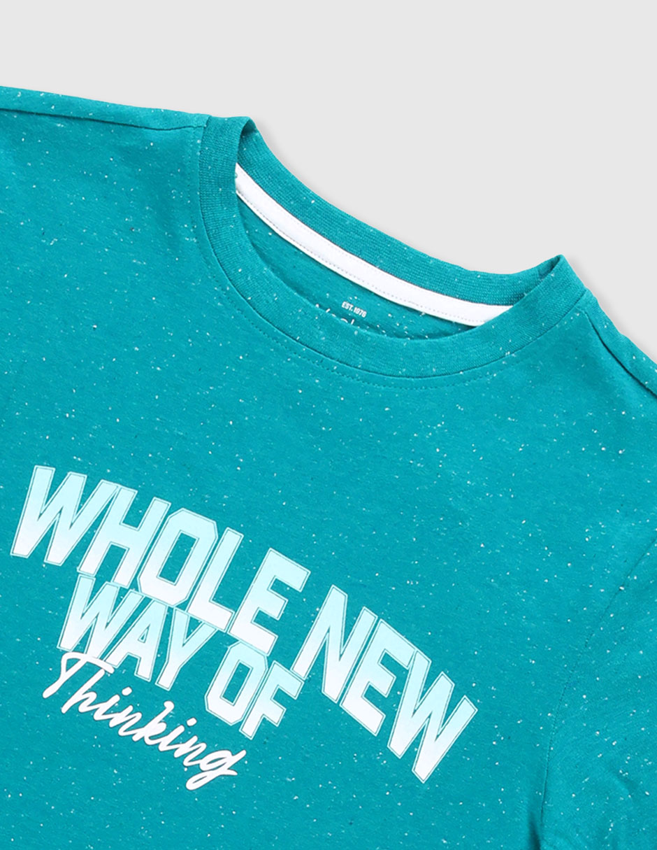 Playera manga corta para niño 3