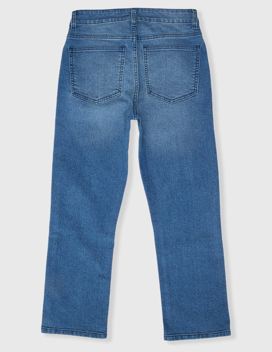 Jeans slim deslavado para niño 2