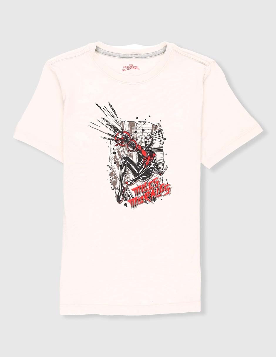 Playera Spider-Man manga corta para niño Playera Spider-Man manga corta para niño