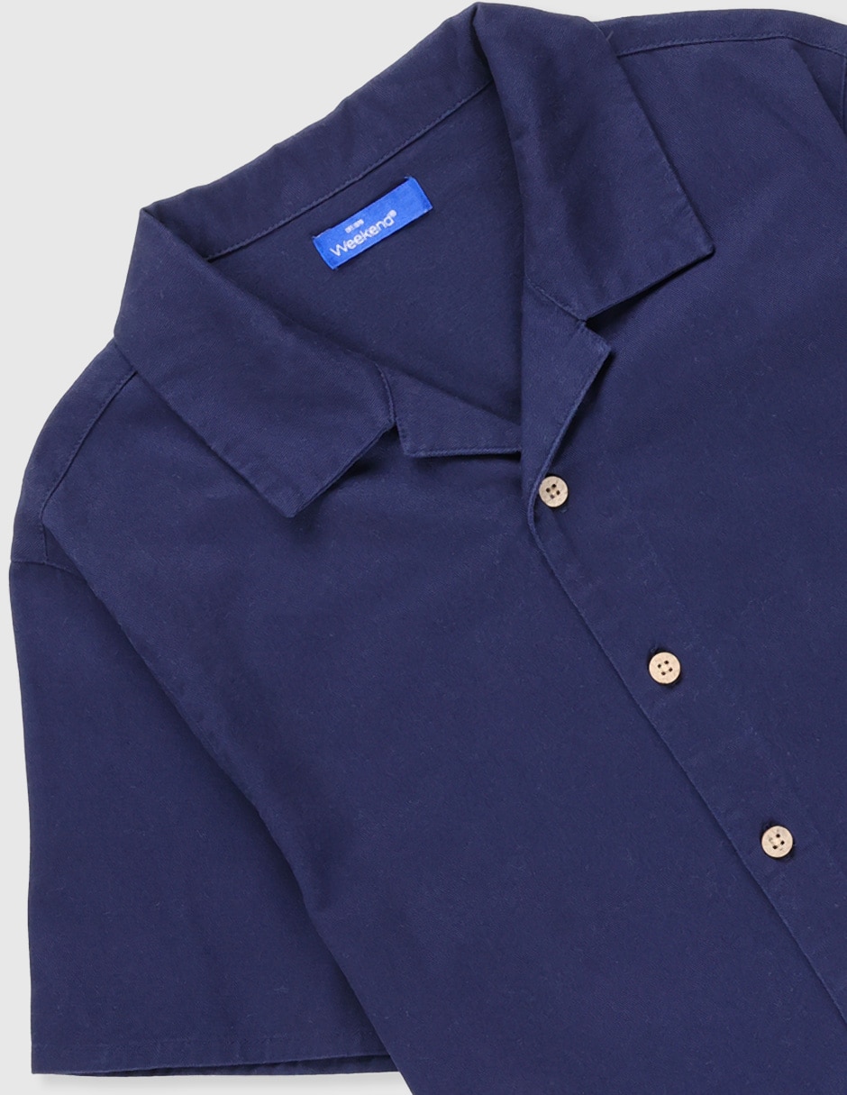 Camisa casual manga corta para niño 3