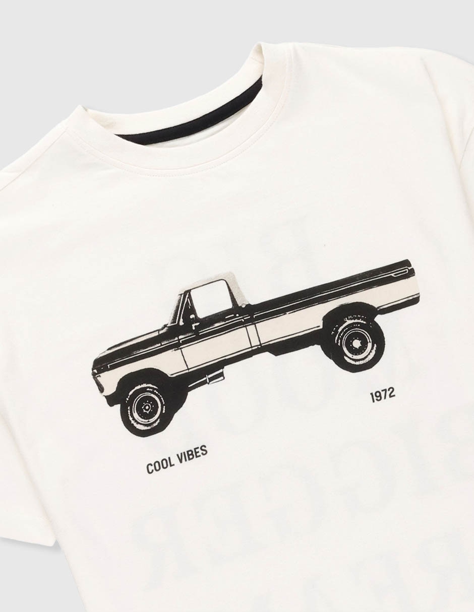 Playera manga corta para niño 3
