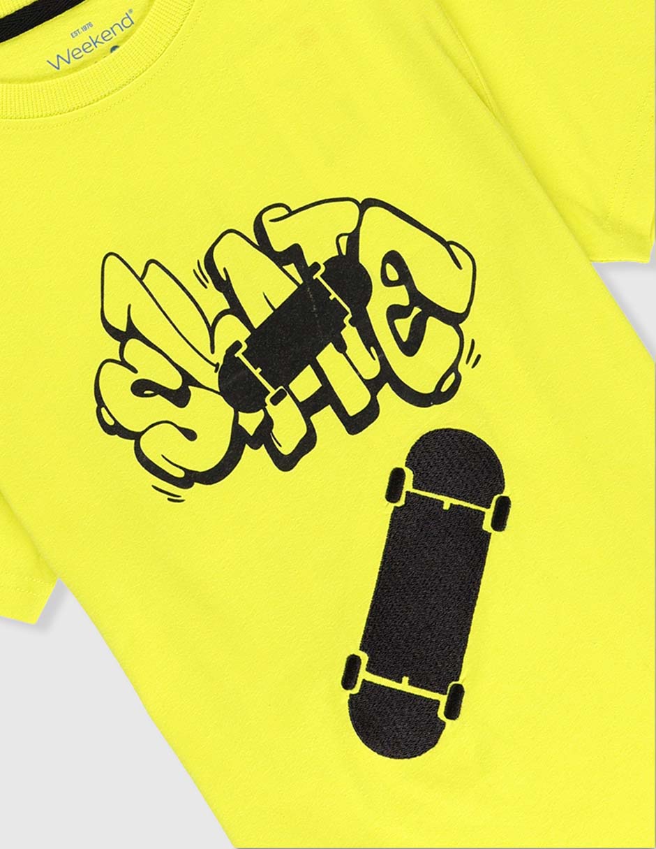 Playera manga corta para niño 3