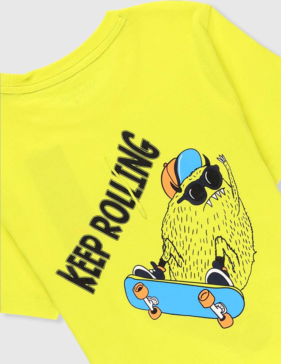 Playera manga corta para niño 4