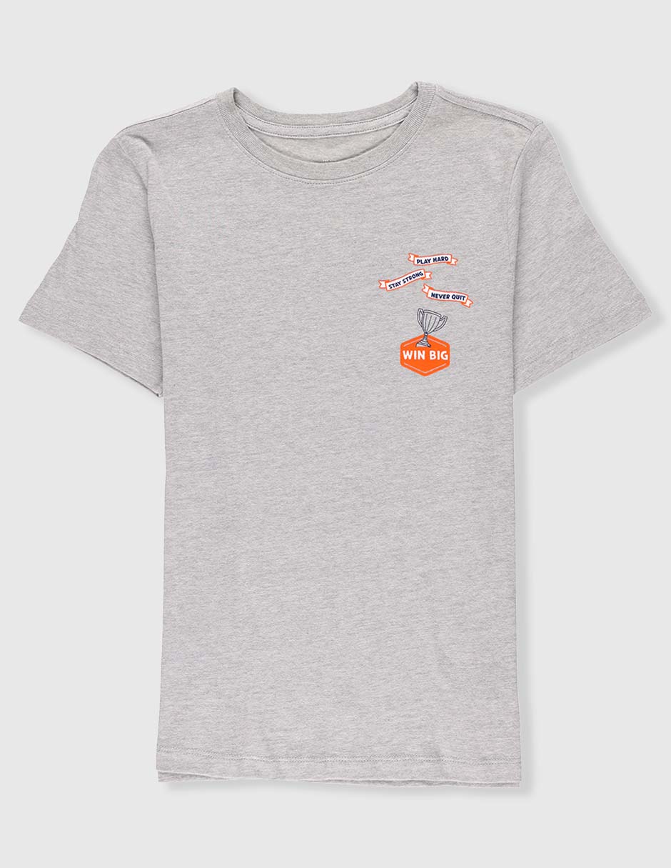 Playera manga corta para niño Playera manga corta para niño