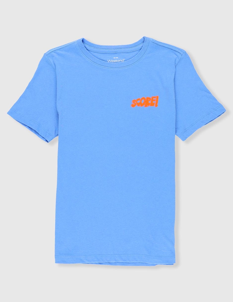 Playera manga corta para niño Playera manga corta para niño