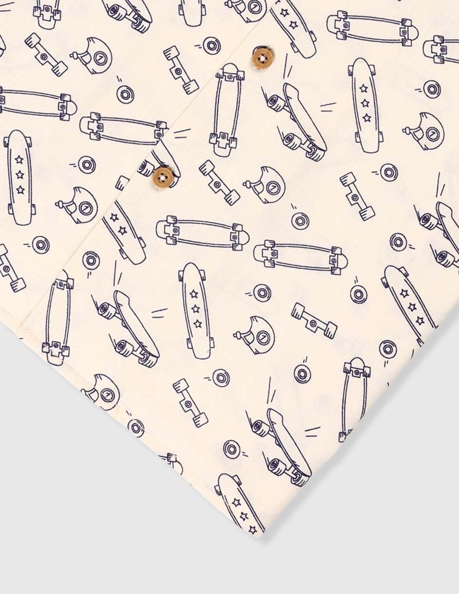 Camisa casual manga corta para niño 3