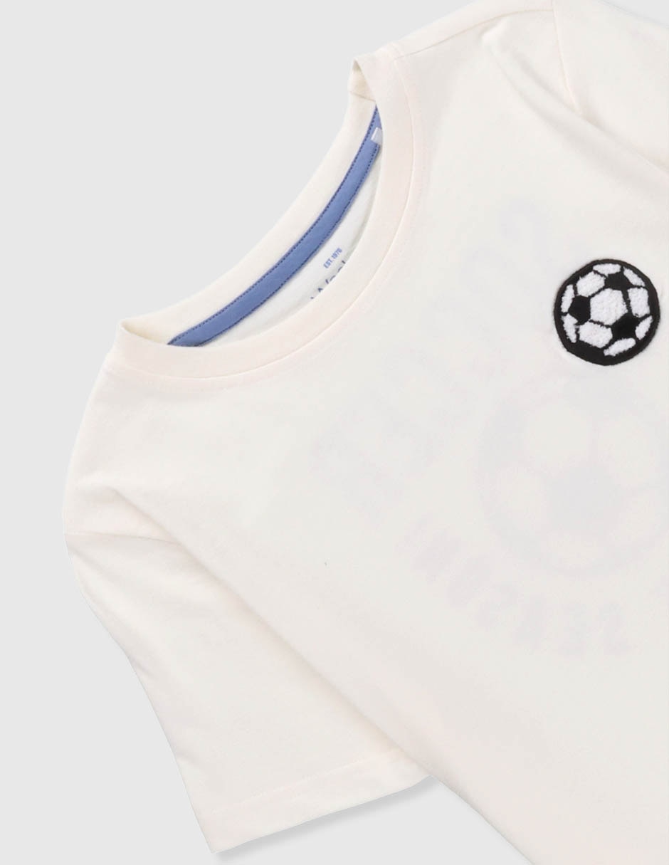 Playera manga corta para niño 3