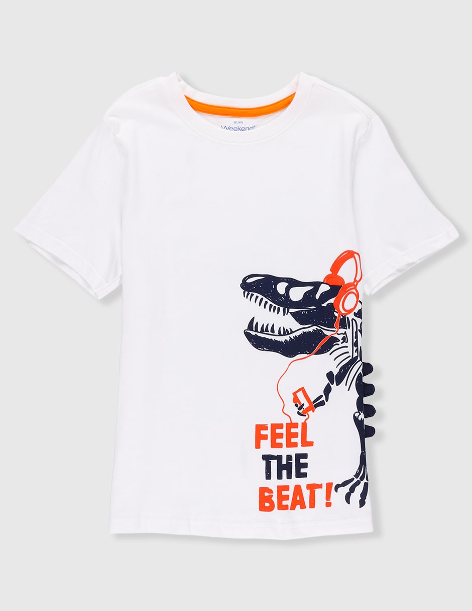 Playera manga corta para niño Playera manga corta para niño