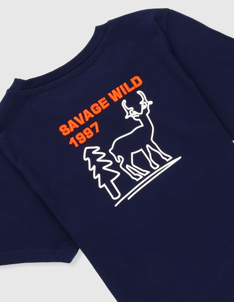 Playera manga corta para niño 4