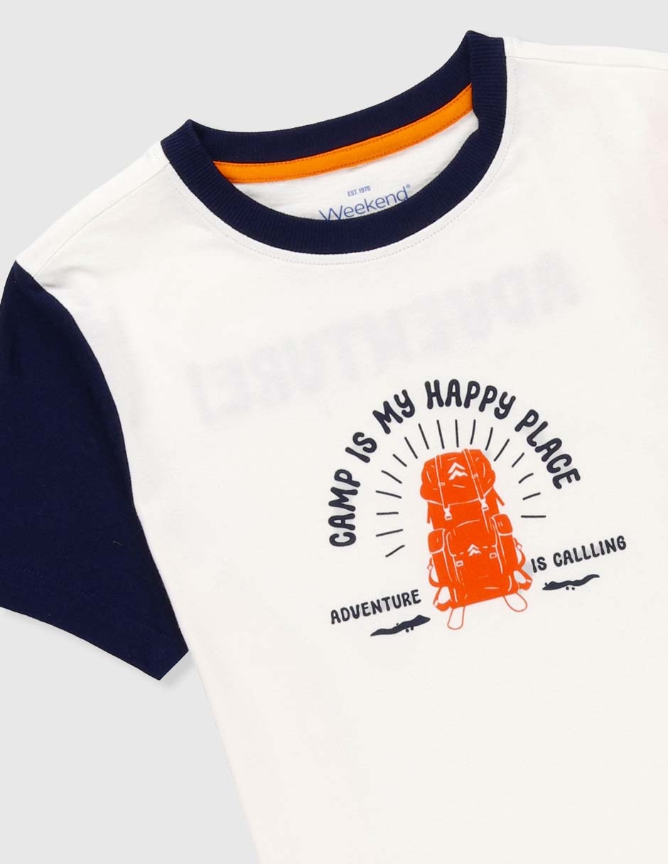 Playera manga corta para niño 3