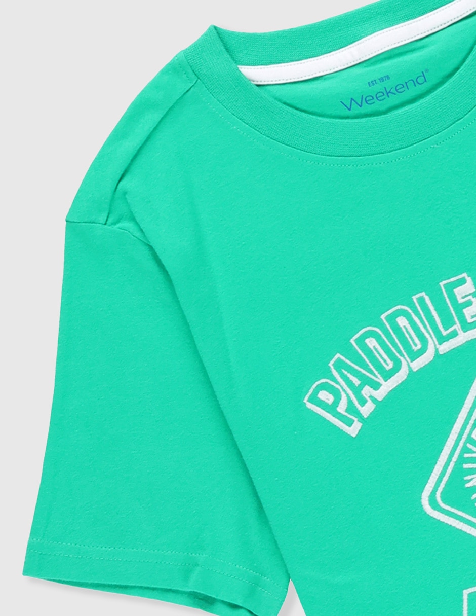 Playera manga corta para niño 4