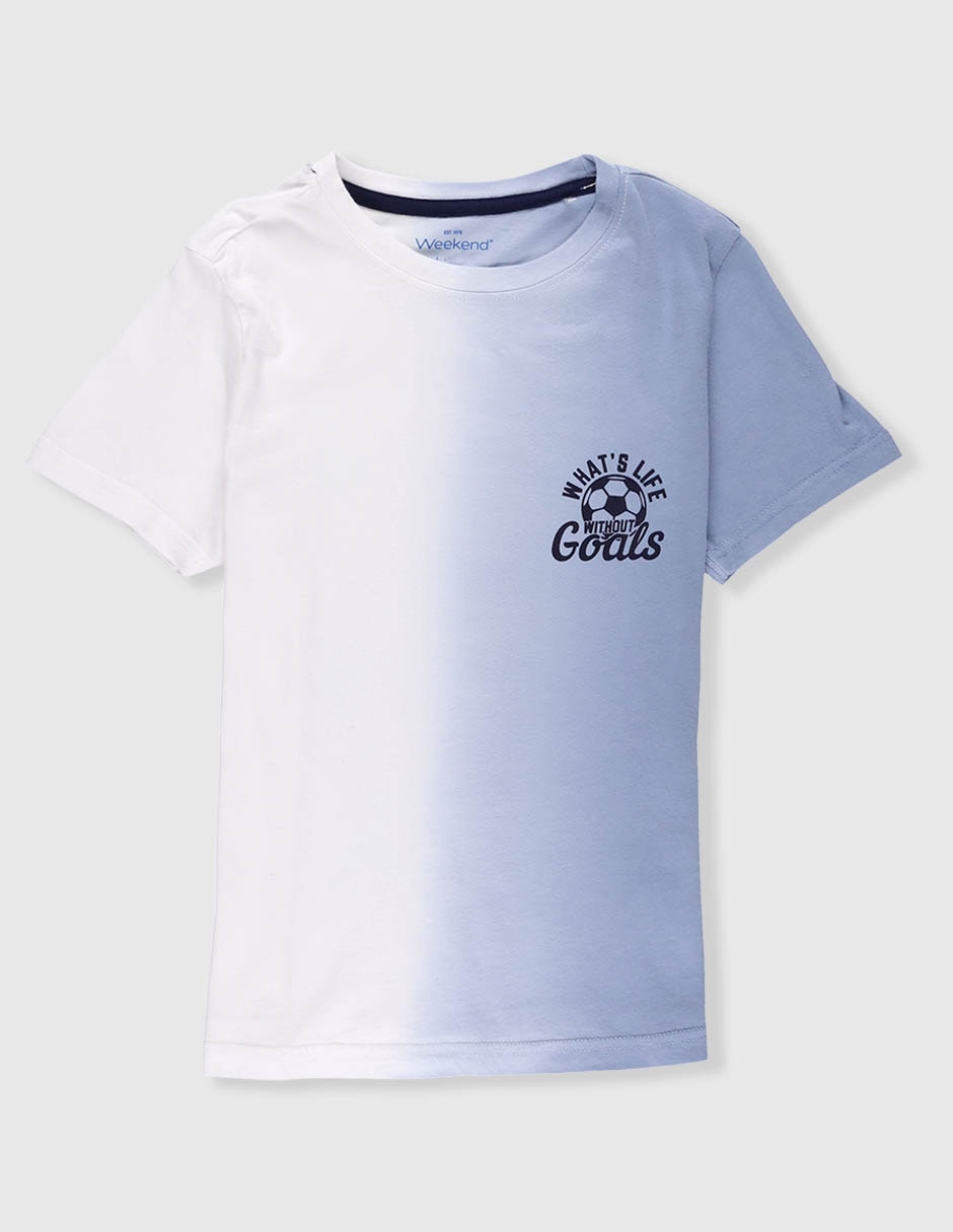 Playera manga corta para niño Playera manga corta para niño