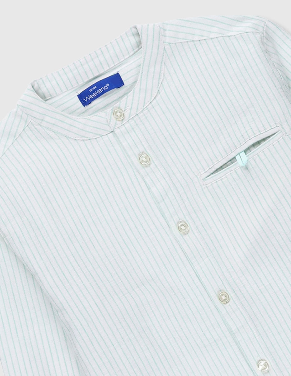CAMISA WKNO26039-03 WEEKE, 8, TÉ VERDE