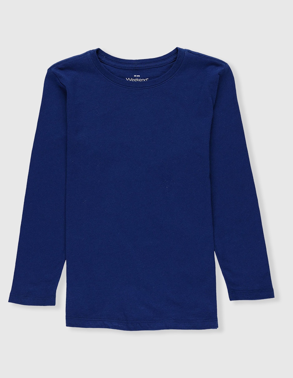 Playera manga larga para niño Playera manga larga para niño