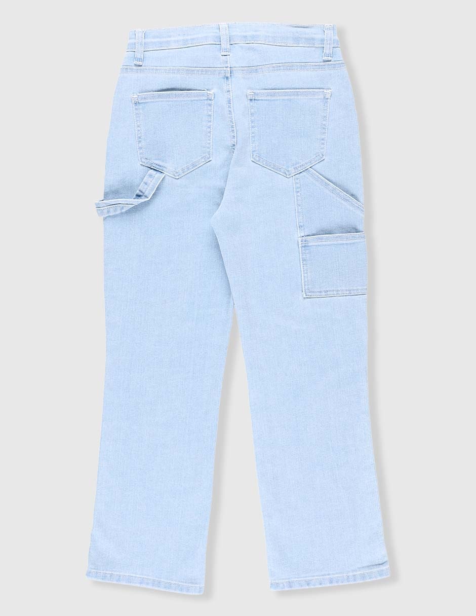 Jeans slim lavado claro para niño 2