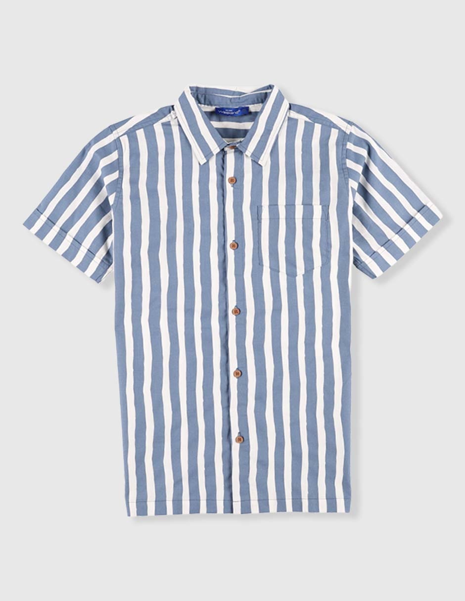 Camisa casual manga corta para niño Camisa casual manga corta para niño