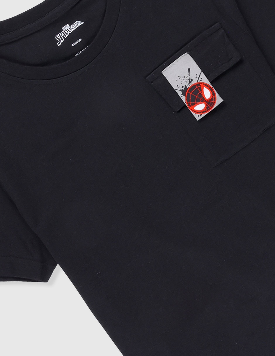 Playera Spider-Man Marvel manga corta para niño 4