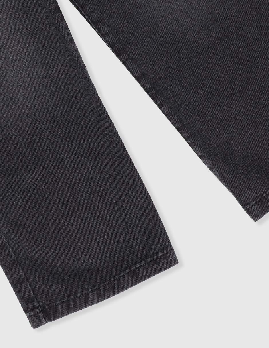 Jeans amplio lavado obscuro para niño 4