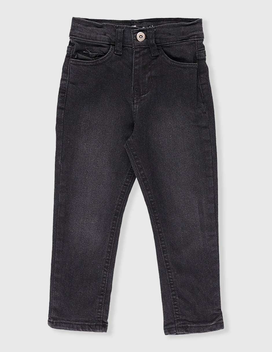 Jeans straight lavado obscuro para niño Jeans straight lavado obscuro para niño