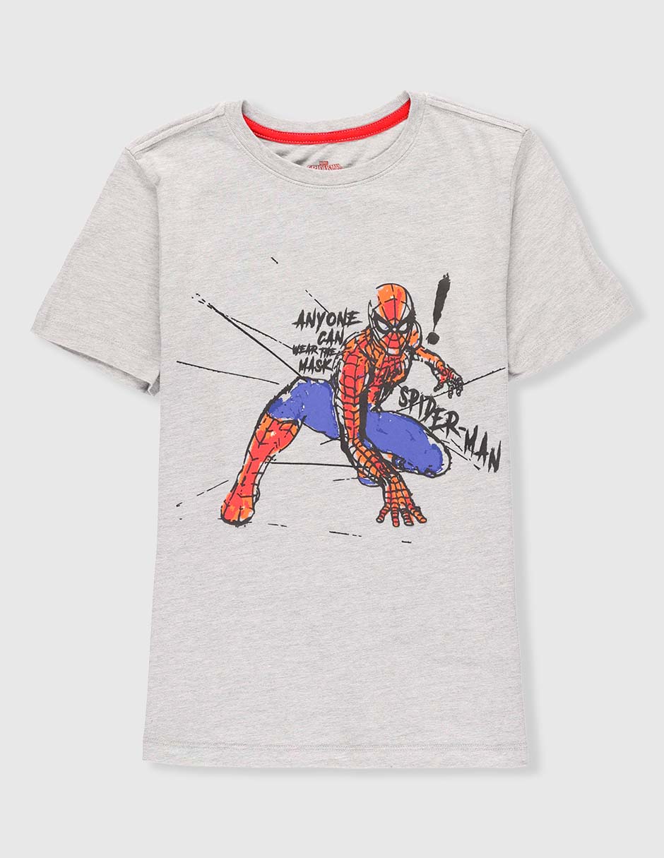 Playera Spider-Man manga corta para niño Playera Spider-Man manga corta para niño