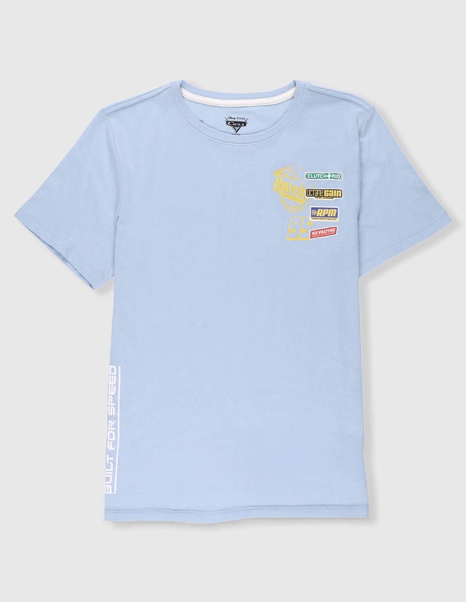 Playera Cars manga corta para niño Playera Cars manga corta para niño