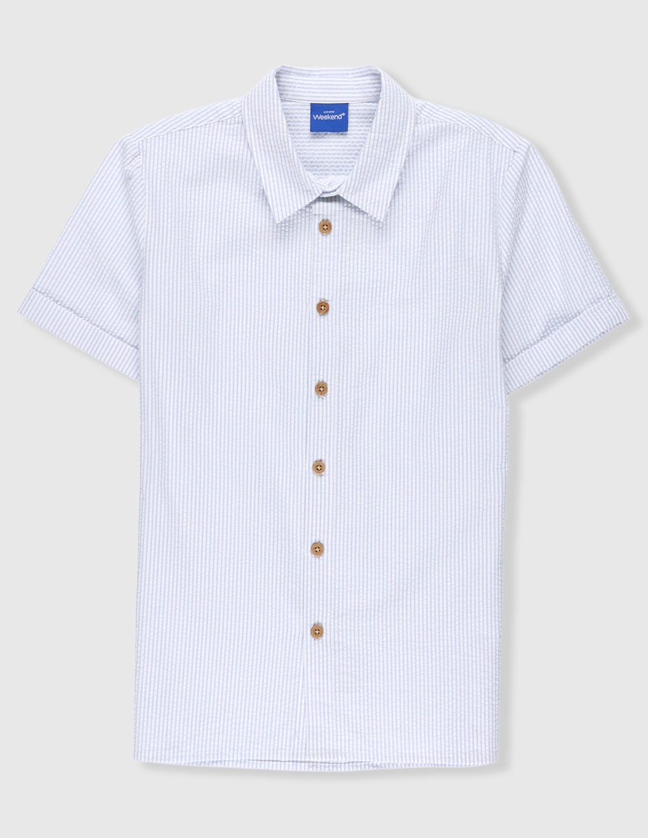 Camisa casual manga corta para niño Camisa casual manga corta para niño