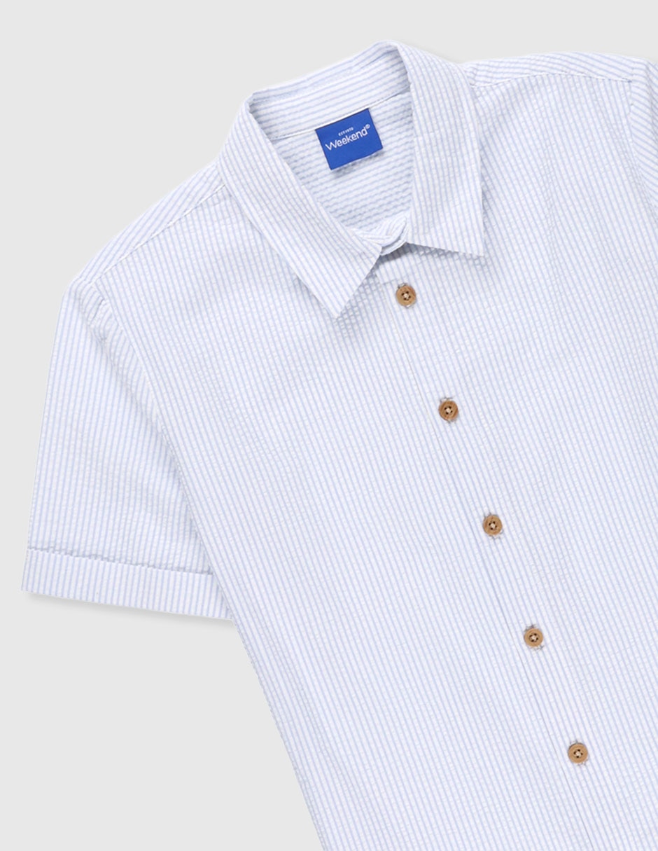 Camisa casual manga corta para niño 3