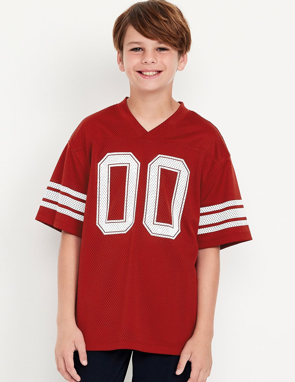 Camiseta Ropa BaÃ±o NiÃ±os Old Navy Camiseta Roja NiÃ±o Manga