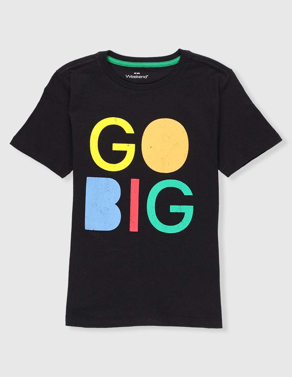 Playera manga corta para niño Playera manga corta para niño