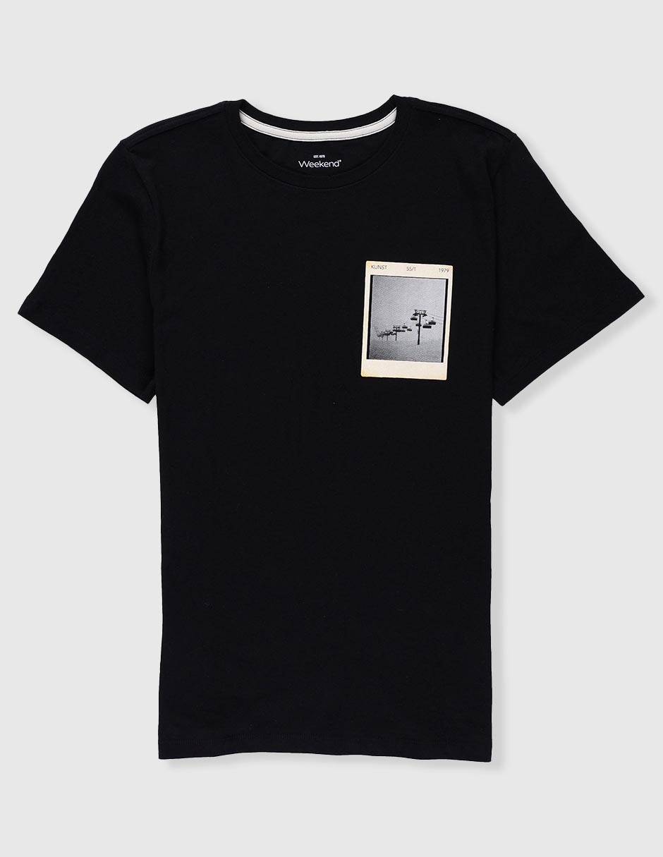 Playera manga corta para niño Playera manga corta para niño