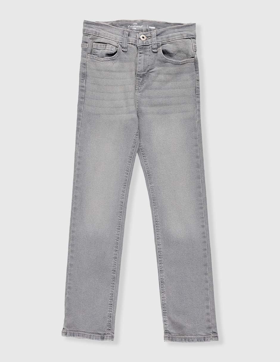Jeans straight lavado obscuro para niño Jeans straight lavado obscuro para niño