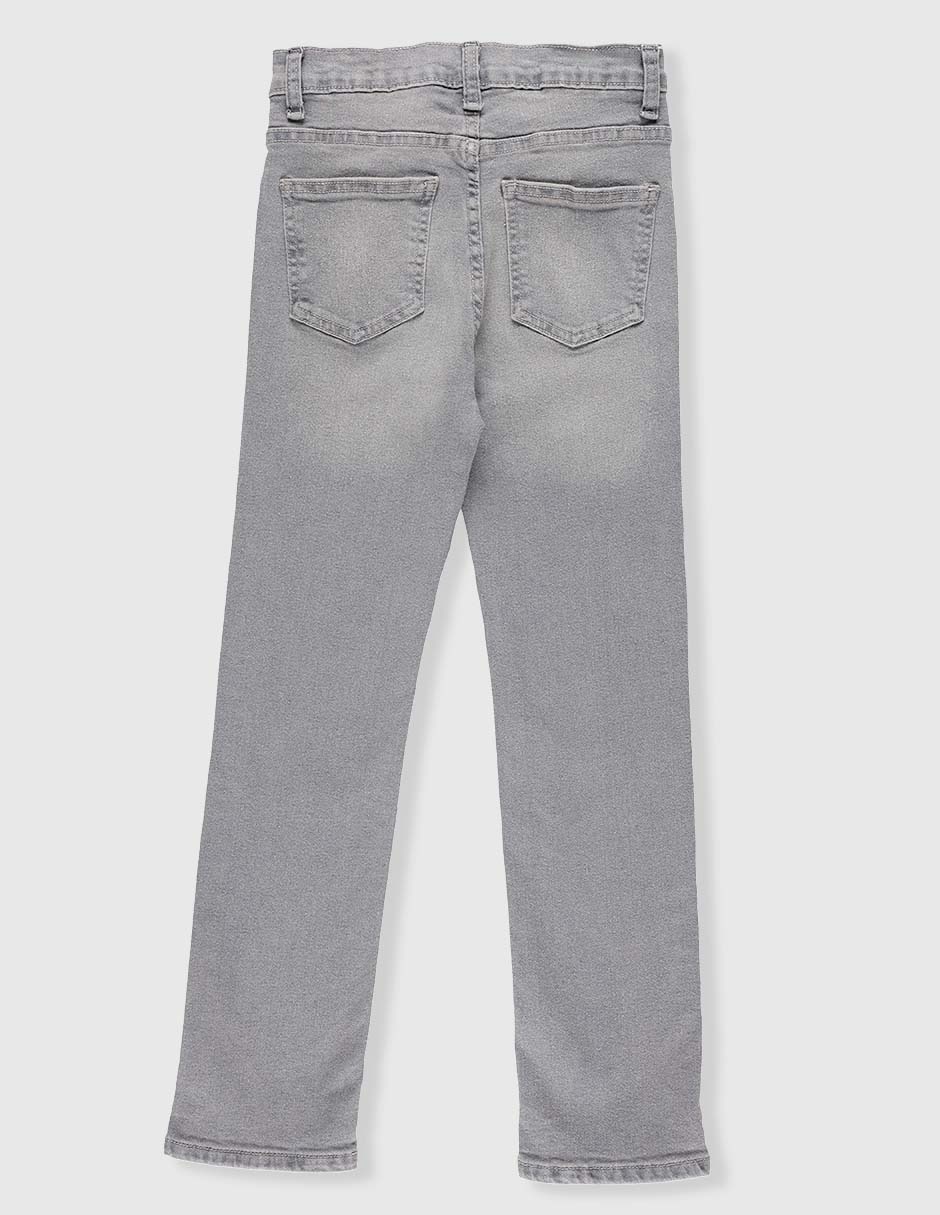 Jeans straight lavado obscuro para niño 2