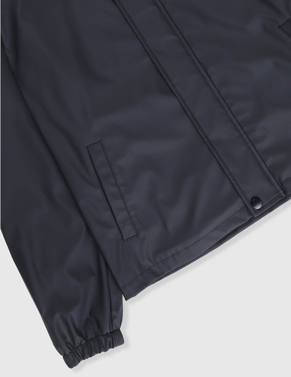 IMPERMEABLE WEEKEND, 14, NEGRO LISO CON