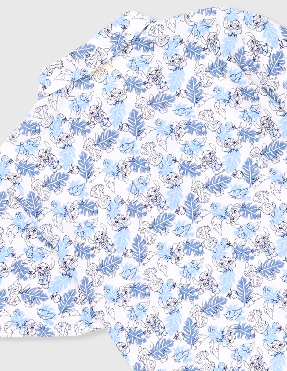Camisa casual manga corta para niño 4