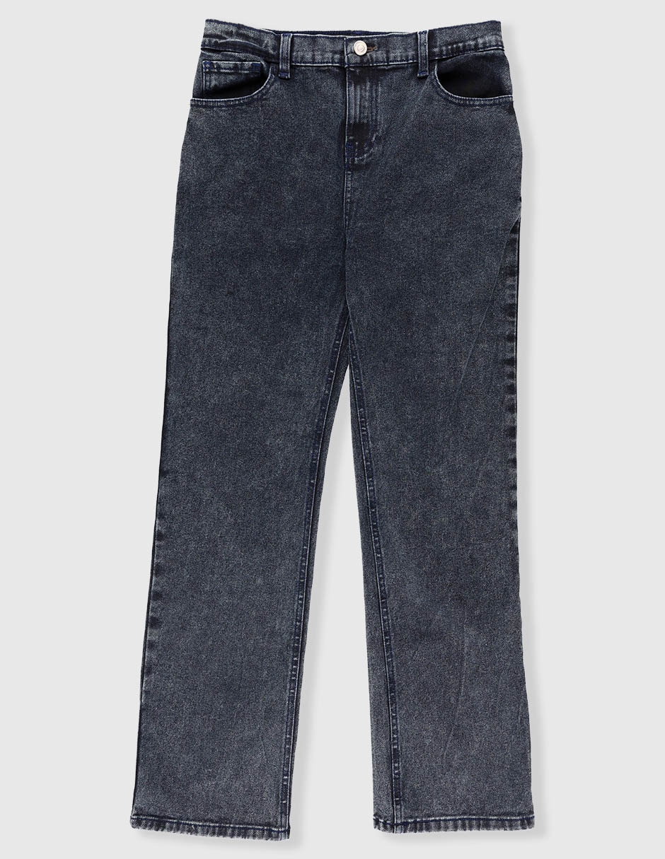 Jeans straight lavado obscuro para niño Jeans straight lavado obscuro para niño