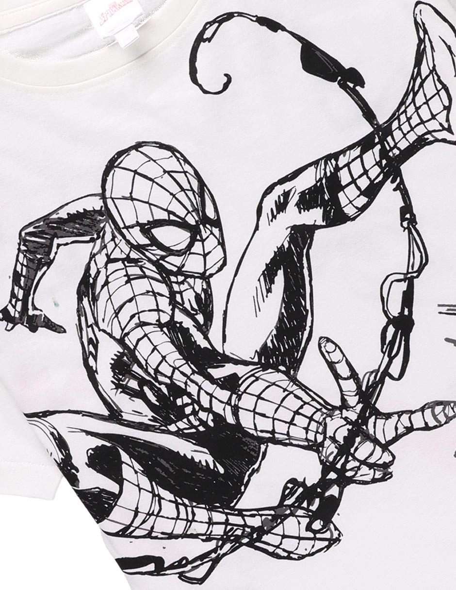 Playera Spider-Man manga corta para niño 3