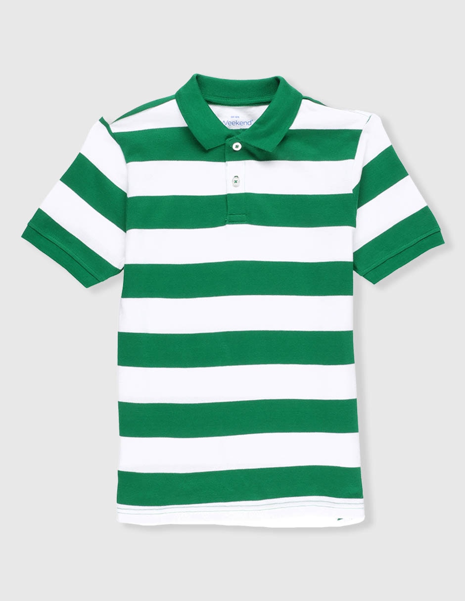 Playera tipo polo para niño Playera tipo polo para niño