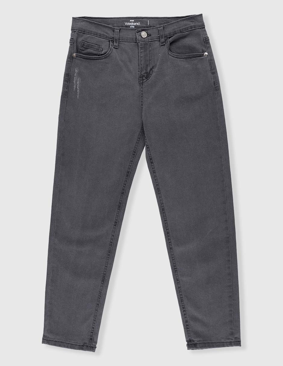 Jeans straight lavado obscuro para niño Jeans straight lavado obscuro para niño