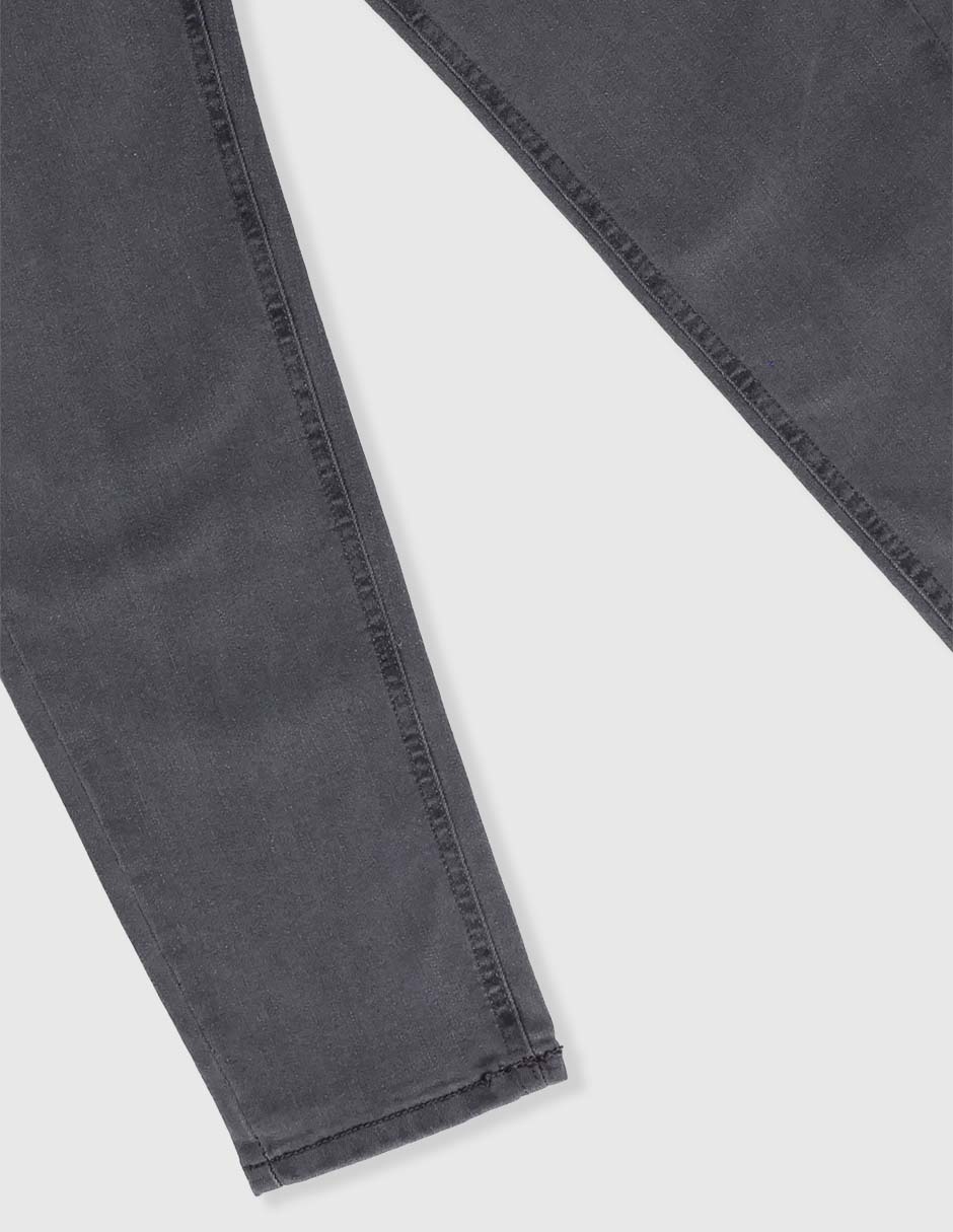 Jeans straight lavado obscuro para niño 4