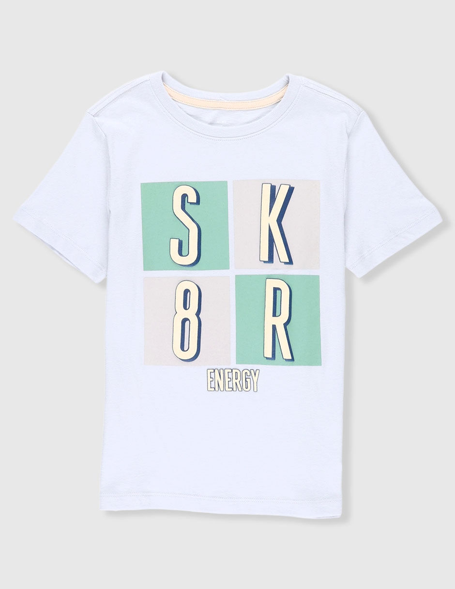 Playera manga corta para niño Playera manga corta para niño