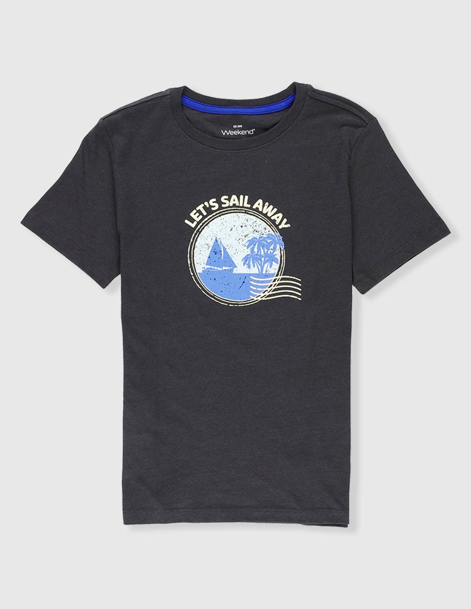 Playera manga corta para niño Playera manga corta para niño