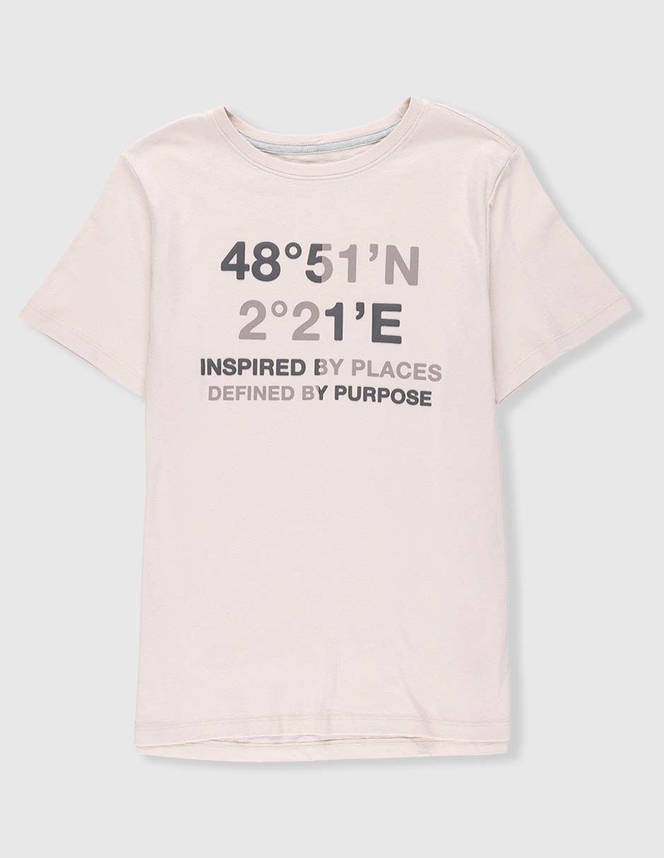 Playera manga corta para niño Playera manga corta para niño