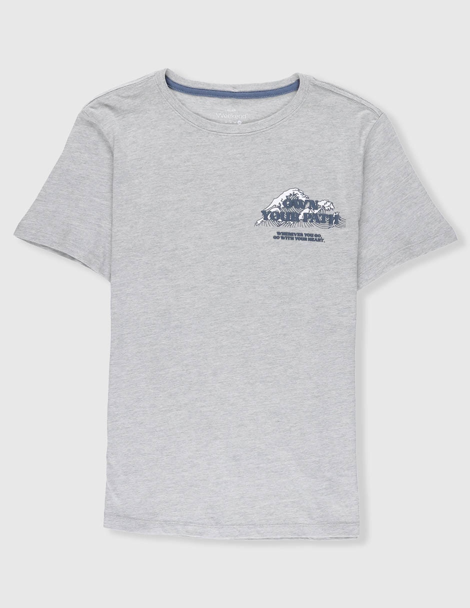 Playera manga corta para niño Playera manga corta para niño