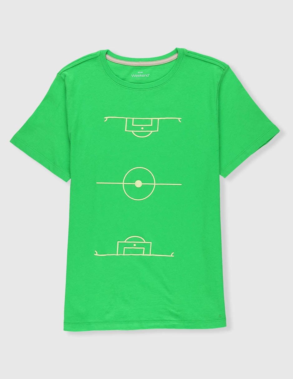 Playera manga corta para niño Playera manga corta para niño