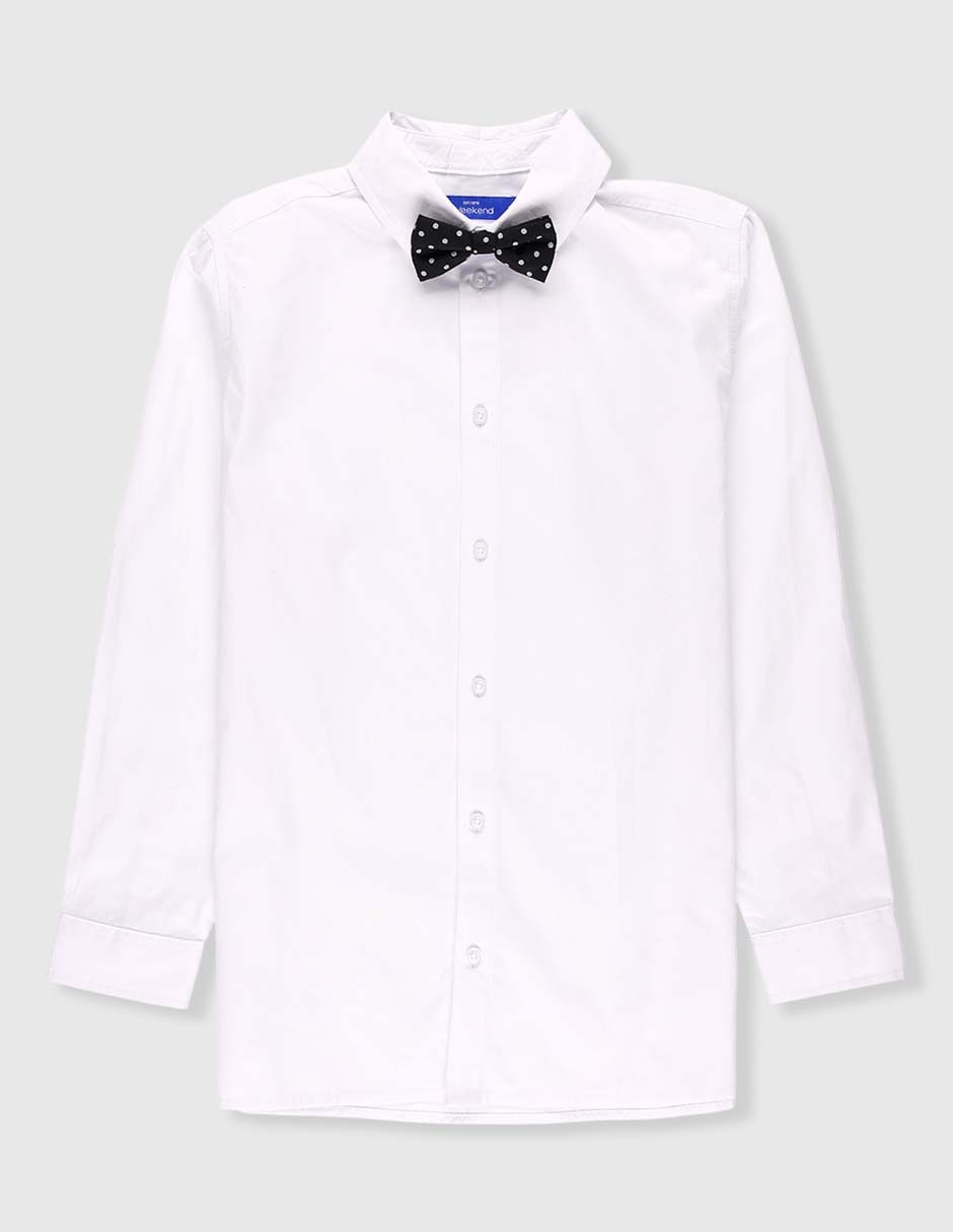 Camisa de vestir manga larga para niño 1