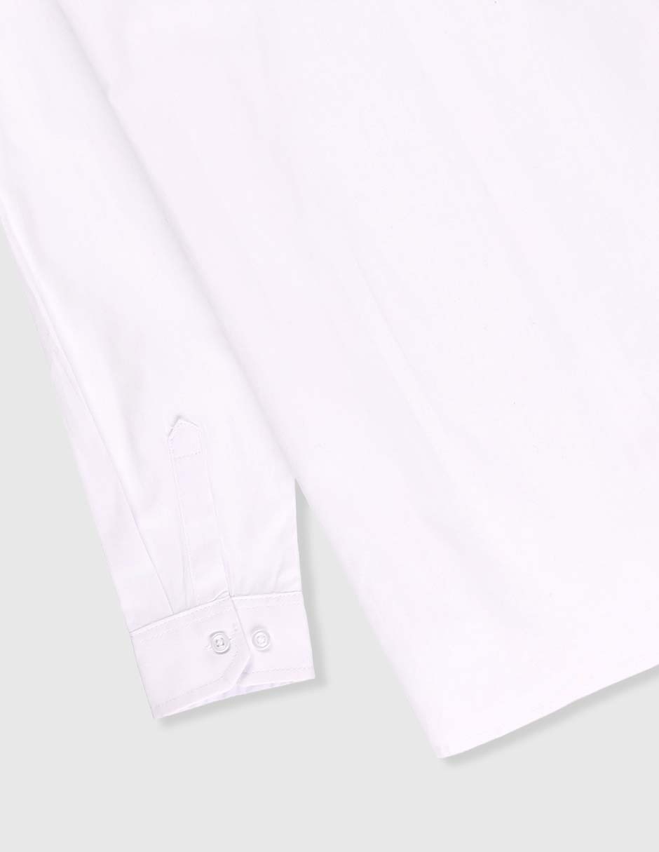 Camisa de vestir manga larga para niño 4